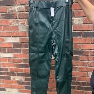 Ann Taylor faux leather pants